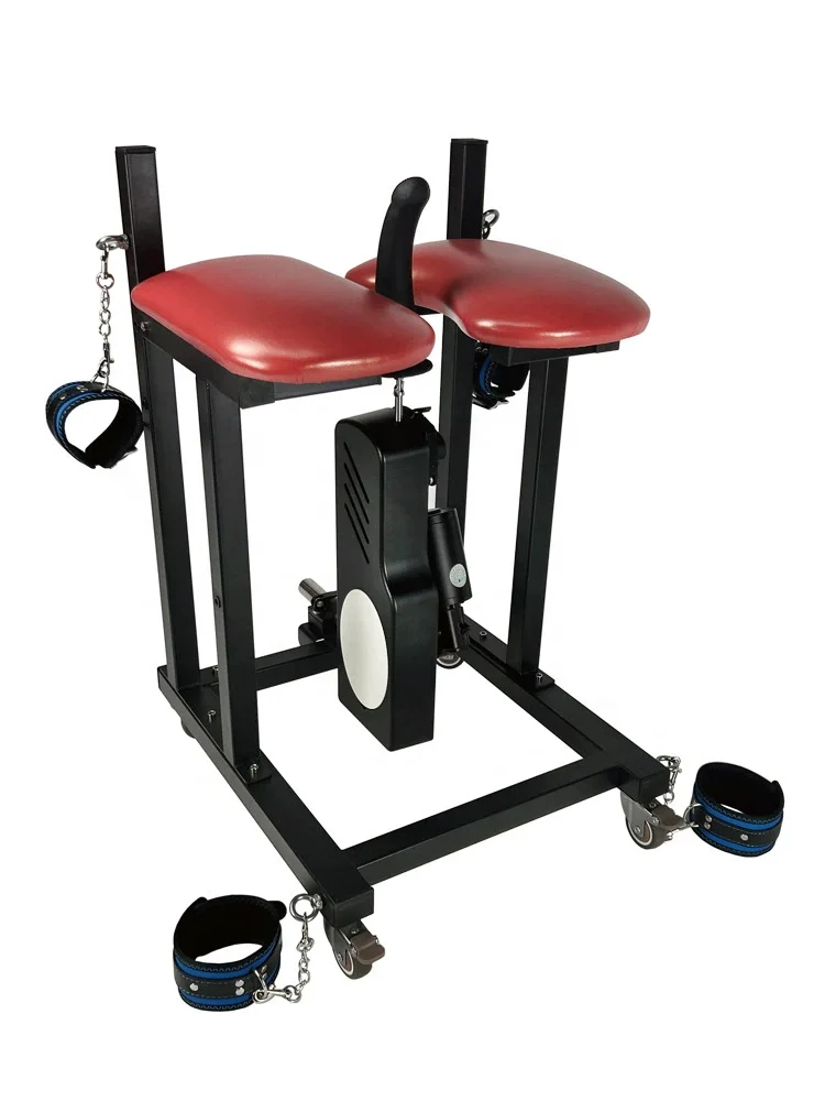 Multi-functional BDSM Furniture Sex Stool Slave Bondage Sex Chair with Sex Dildo Machine Masturbation for Men Women