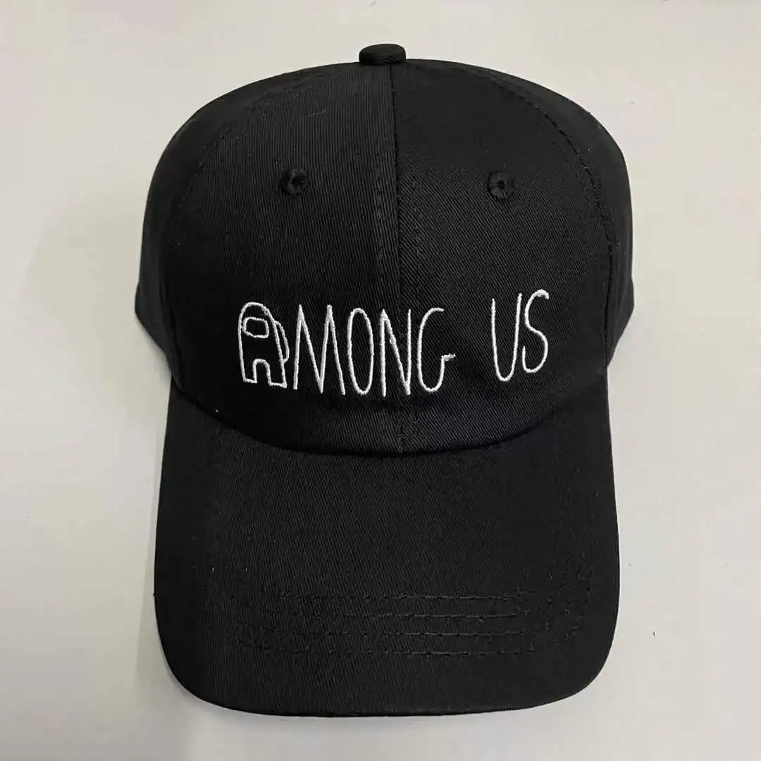 Cap Wholesale Fashionable China Trendy Docker Cap embroidery Among Us baseball cap For Women Men