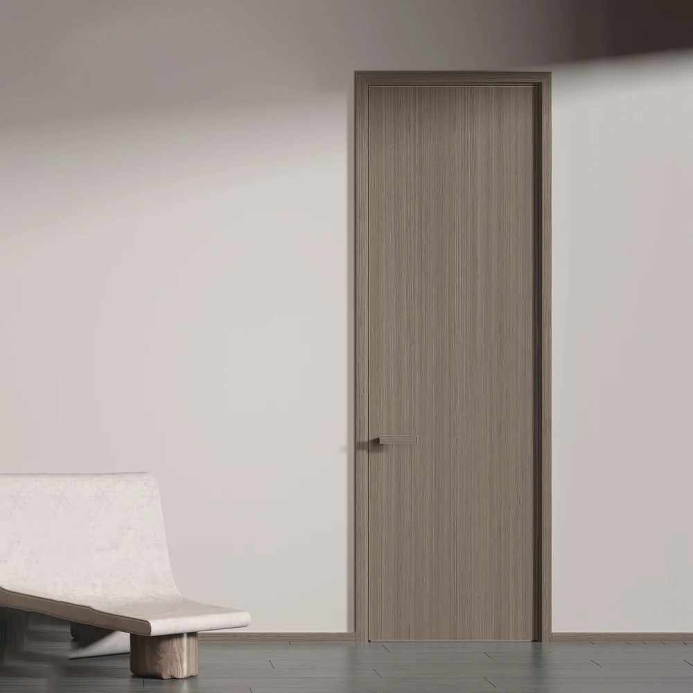 High Quality Latest Design Modern Wooden House Interior Bedroom Door Price