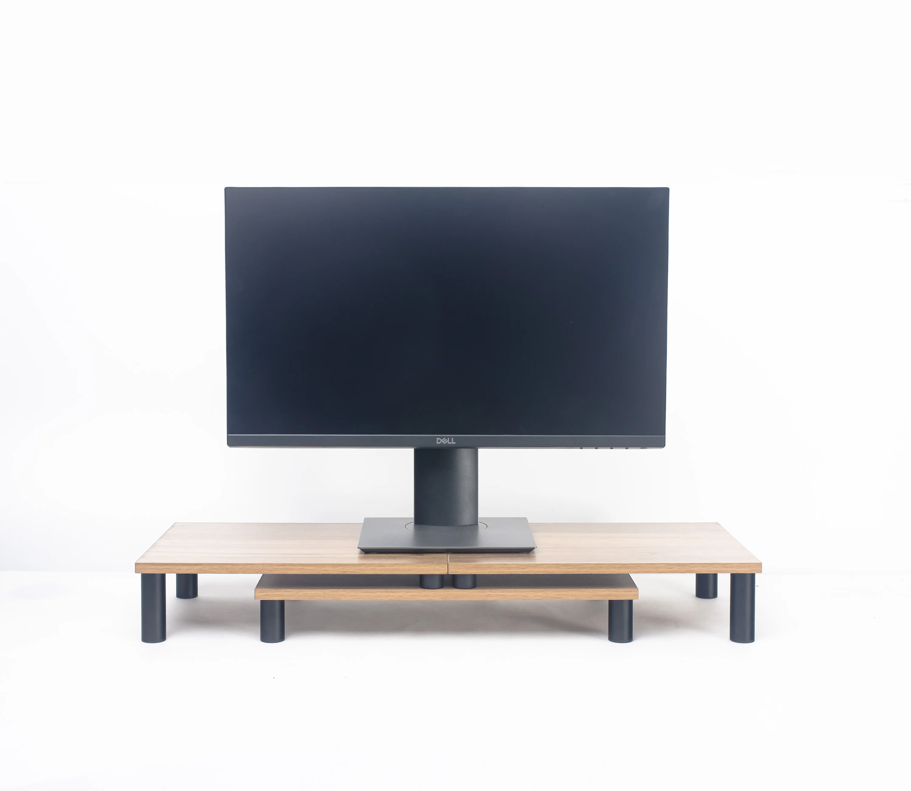 32-Inch LCD Computer Monitor Organizer Shelf Bedroom Office Desk Laptop Stand Riser Lift Table