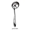 Silver gravy ladle