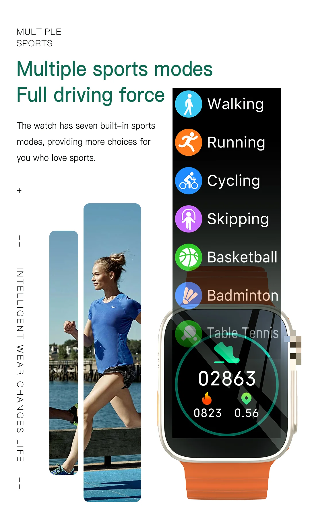 Dropshipping S8 Ultra Smart Watch Series 8 Smart Watch Ultra 1.44 Inch