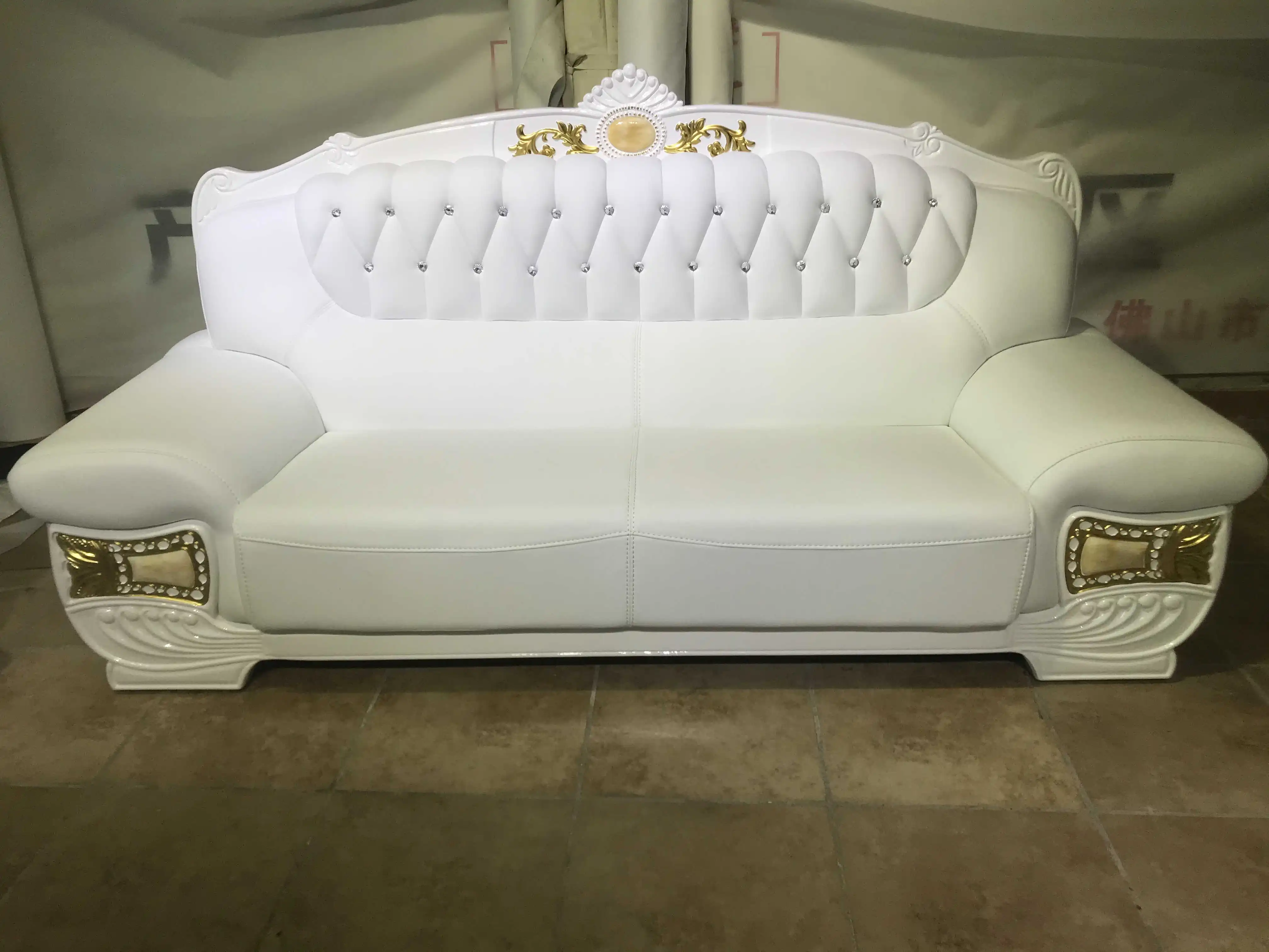 Modern Style European Leather Sofa 6 Seater Home Furniture Living Room