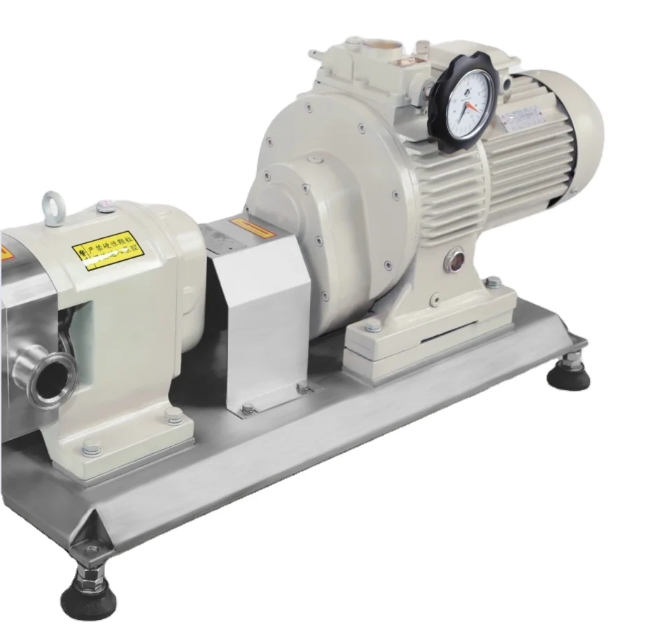 food grade rotary lobe pump sanitary lobe pump stainless steel