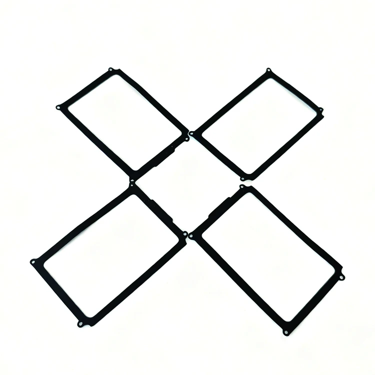 Custom-Made NBR EPDM Silicone Rubber Gaskets-Custom Sizes High Temperature Resistant for Industrial Machinery Sealing