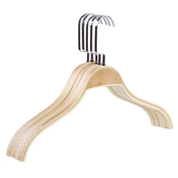 Customized logo for clothing store, wooden hangers, non slip clothing display, hanger size, customized hangers