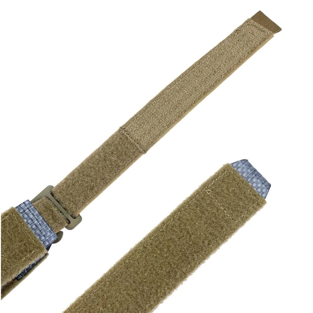 Wear-resistant High Quality Sports Training Tactical Belt Stiff Inner Belt Adjustable Hook Loop Inner Duty Belt