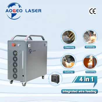 Handheld Laser Welding Machine 4 In1 Hand Heldl Laser Welders for Metal MAX Multifunctional Provided Water Cooling Laser Source