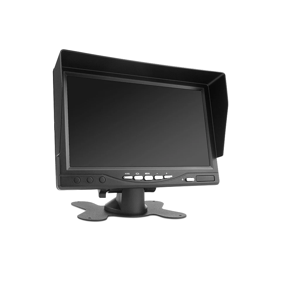 7 Inch TFT Vehicle Bus LCD Monitor for Car Video Camera and Recorder