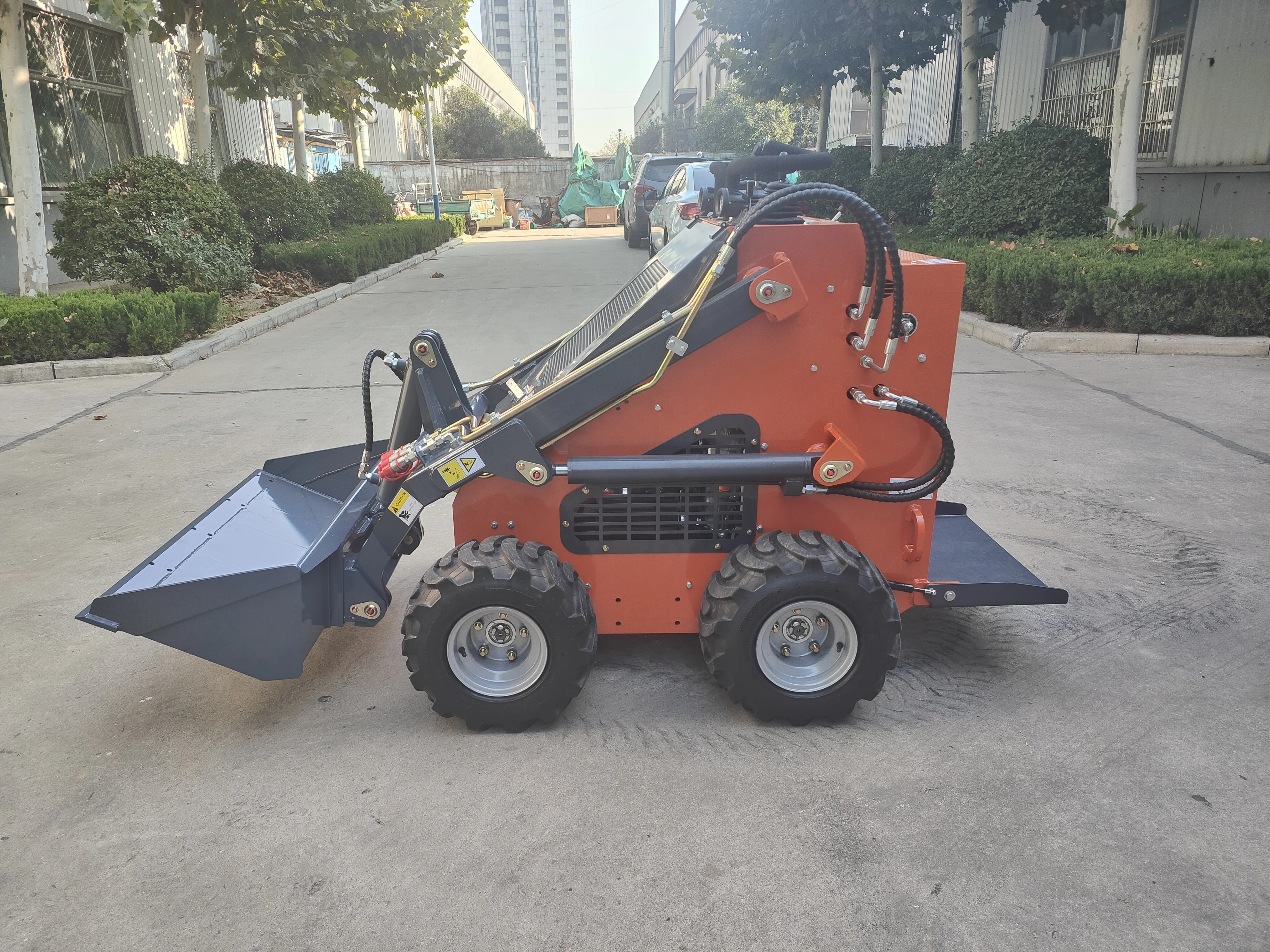 Small Skid Steer Smallest Stand on Track Mini Skid Steer Loader