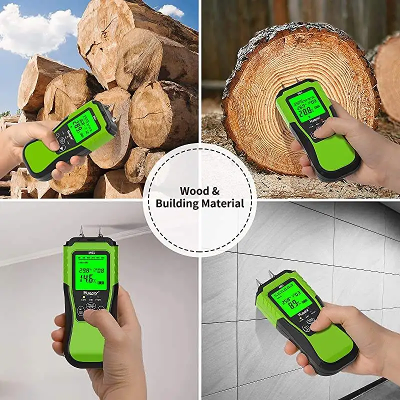 Mastech MS6900 Digital Wood Timber Moisture Meter Tester