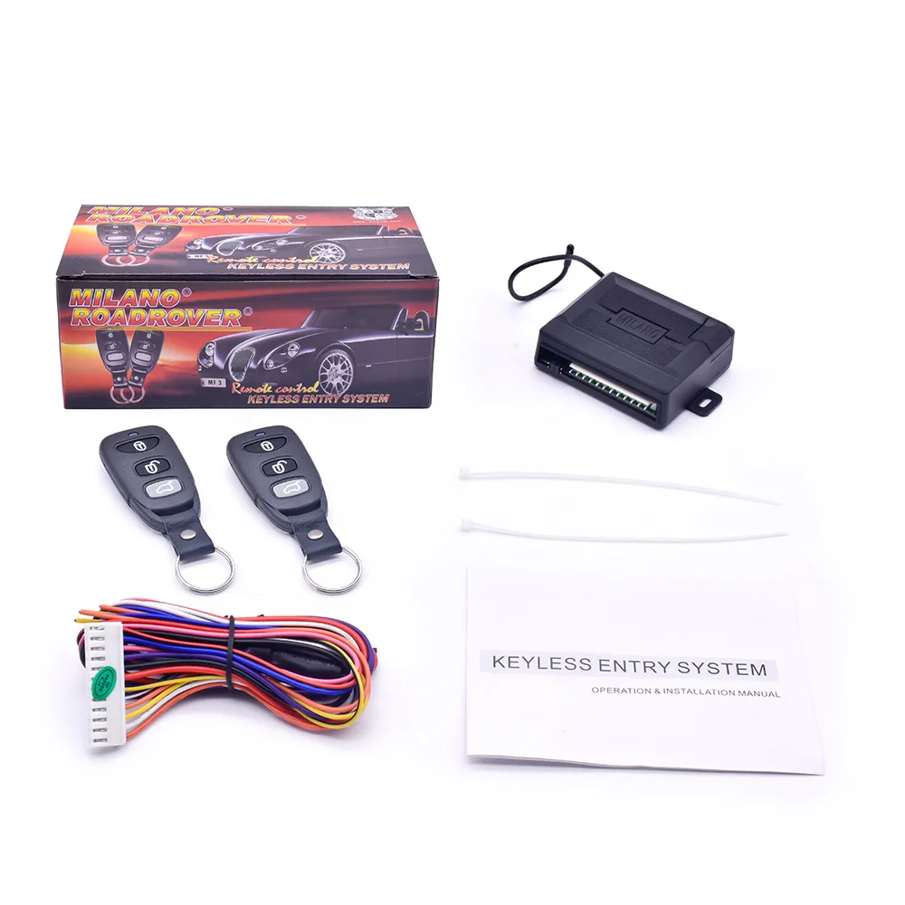 Milano One Way Car Keyless Entry System 188F Keyless with Door Lock Remote Control Function Keyless
