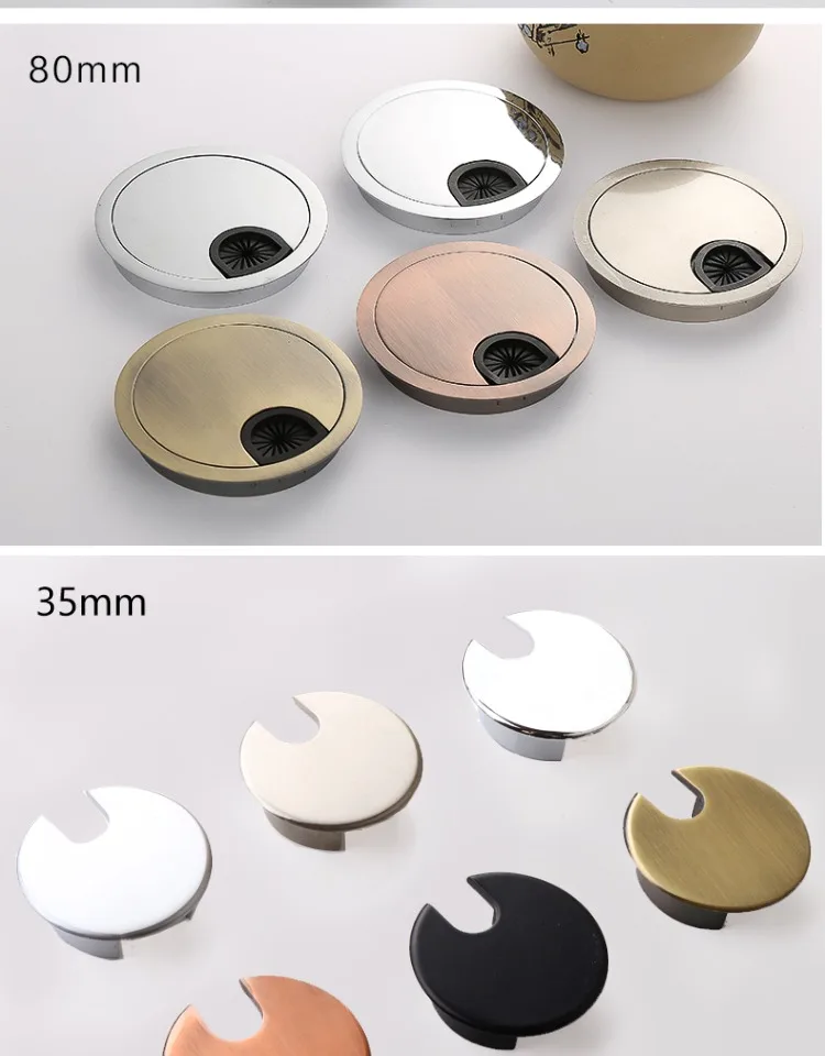 Computer Desk Wiring Hole Cover Desktop Wiring Box Sealing Cover Desk