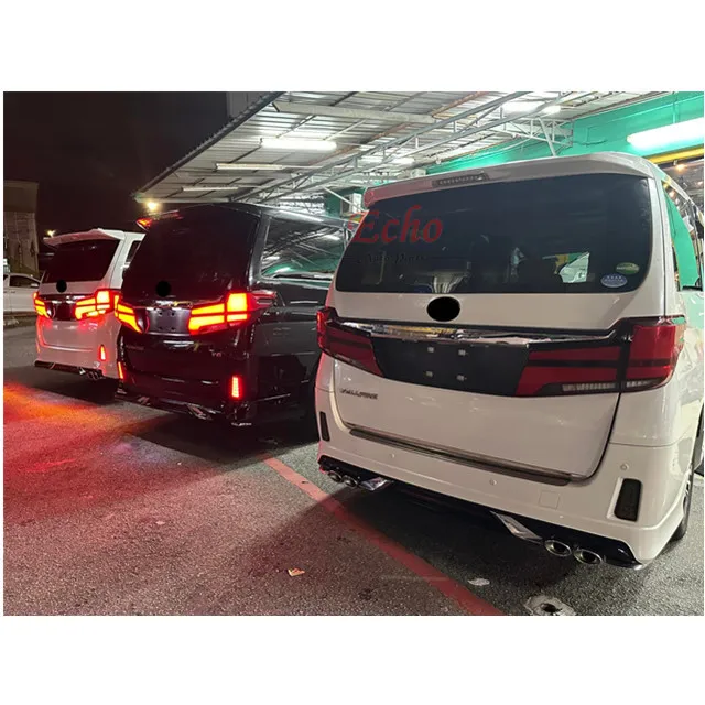 35 Series Design Tail Light for Toyota Alphard 2008-2015 Plug and Play Tail Light for Alphard 20 Series Upgrade to 35 Series