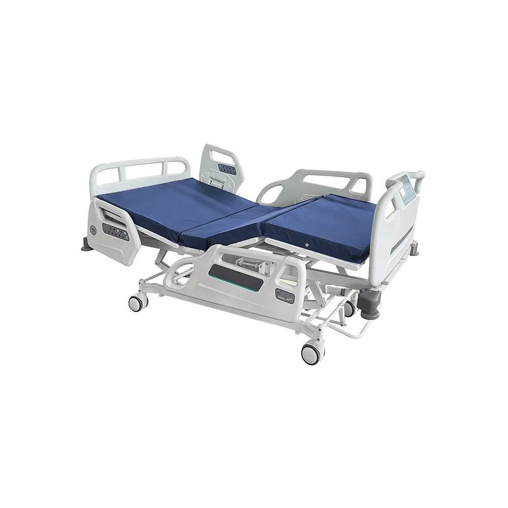 Sample Available - Advanced 4-Section Electric Hospital Bed with LINAK Motors Adjustable Medical ICU Bed 6