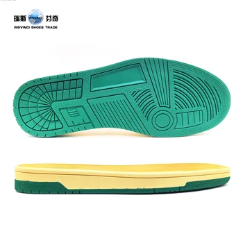 RISVINCI Good Quality High-top Skate Sneakers Outsole Custom Sports Rubber Sole