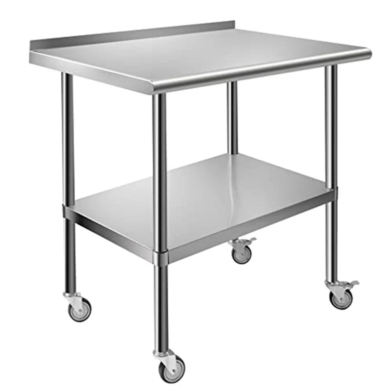 Stainless Steel Work Table For Kitchen Commercial Kitchen Tables For ...