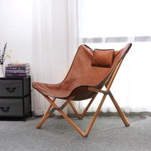 HStex Wholesale Folding Camp Butterfly Chair Wood Folding Camping Chair
