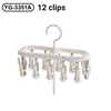 White 12 hangers