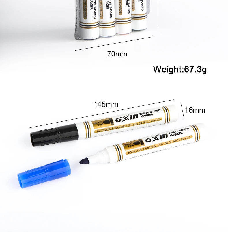 Gxin G209 Manufacture 8 Color Whiteboard Marker Pen Custom Dry Erase