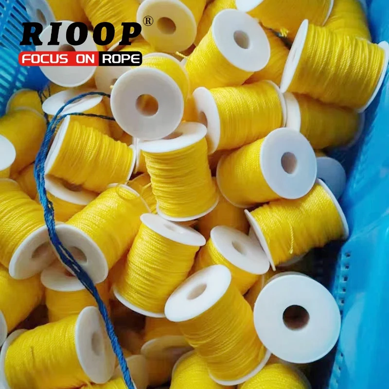 Super Strong 3-Strand Twisted PE PP Plastic Rope 16mm 18mm Coiled for Outdoor Use