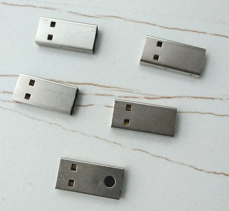 Customized Micro Pendrive UDP Chips with Metal Sleeve and Colorful LED for Glass Crystal USB Flash Memory Sticks Pen Drive