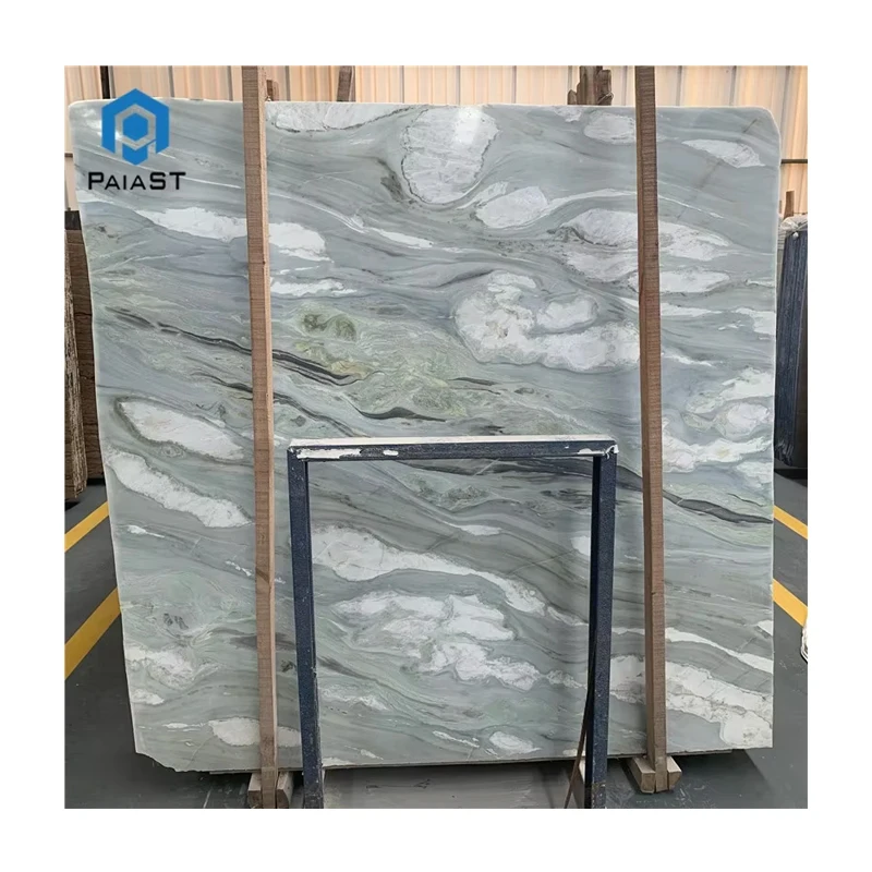 Płytki podłogowe do łazienki – egzotyczne płyty z zielonego marmuru