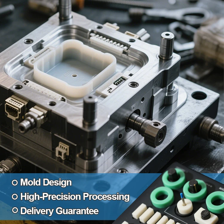Custom Insulation  High-Temperature Resistant Silicone Rubber Components Gaskets & Seals  for Electrical Equipment