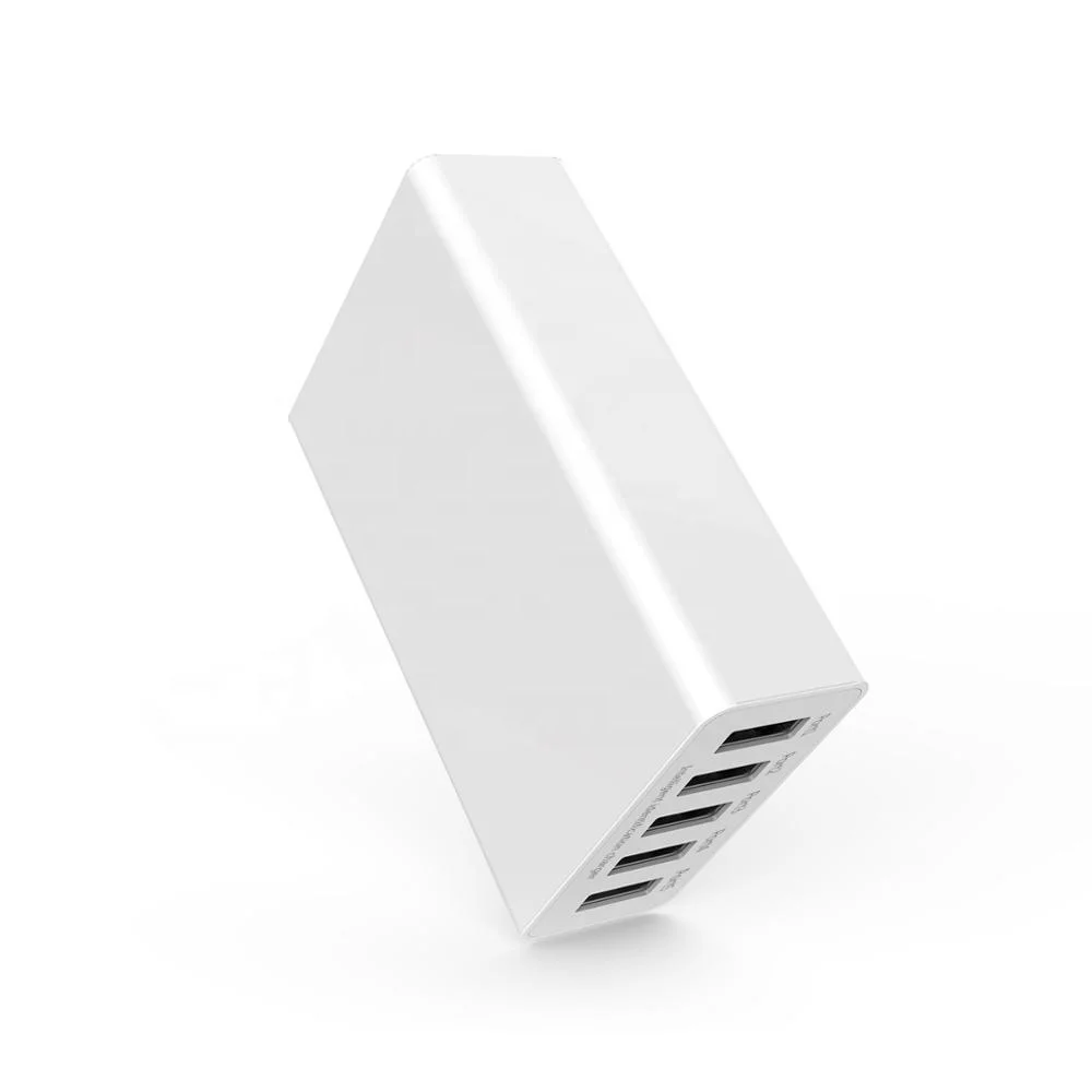 Универсальное зарядное устройство с несколькими портами usb, 5 USB-портов, 5 В, 8 А, 40 Вт, зарядные устройства, электростанция для телефона