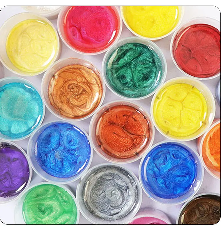 Набор нетоксичных натуральных порошковых пигментов, 30 цветов, эпоксидная смола, поделки «сделай сам», слюда, порошок