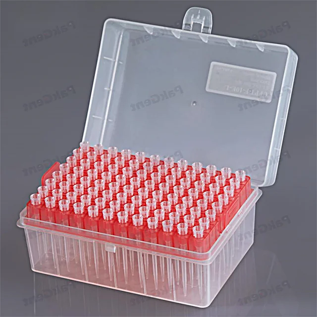 Упаковка 10uL сверхдлинные, тонкие и острые наконечники пипетки