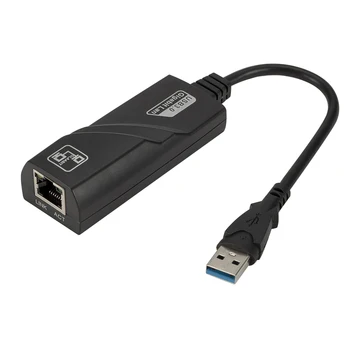 Hot Selling USB 3.0 to LAN Gigabit Ethernet RJ45 Network Adapter for Desktop Laptop PC