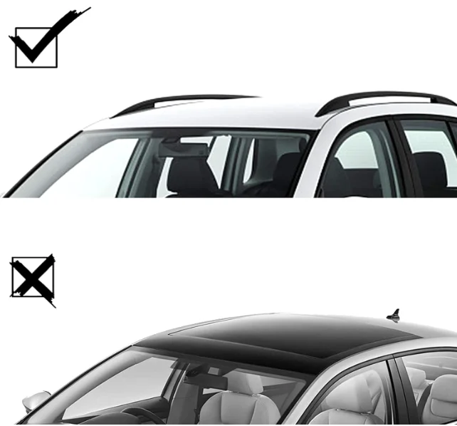 Алюминиевые кроссовые рейки на крыше, набор автомобильных аксессуаров, рейки на крышу, автомобильные багажники