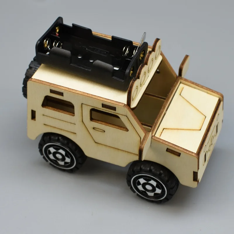 Kit de aprendizaje de scinence para niños, coche de carreras