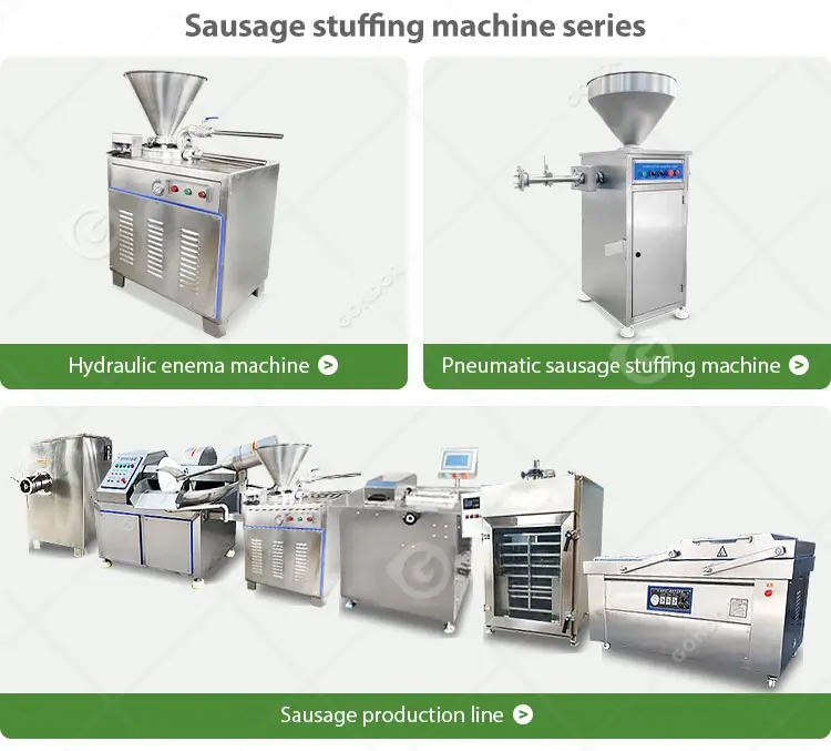 Hydraulic Enema Automatic Fully Automated Sausage 26l 50l Filler Make Stuffer Saucisse Machine for Sausage