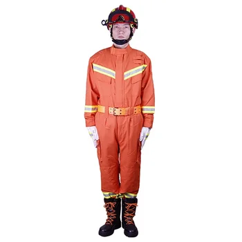 safety working uniform emergency rescue suit fire fighting protective clothing