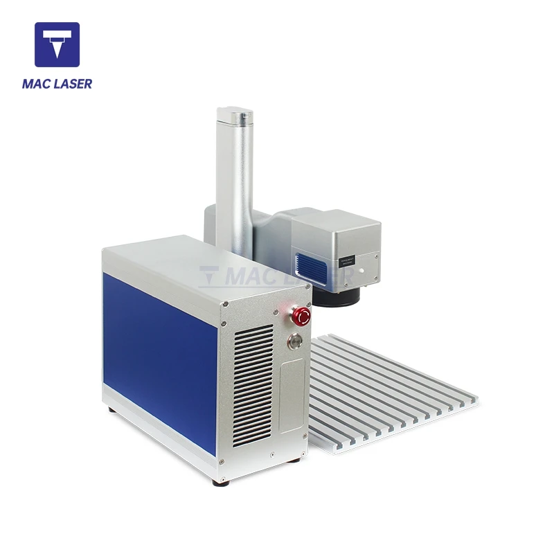 China  MZF Serial Split Portable Model  20w 30w  Fiber Laser Marking Machine for Precious Gold Pendant Diamond Ring