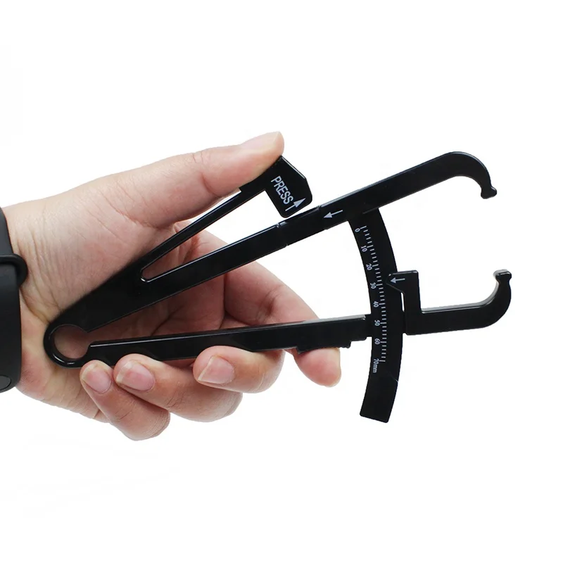 Precisely Body Fat Calculator Machine Measuring Calipers Fat Measure Clipper Combo with Body Fat Percentage Measure Chart