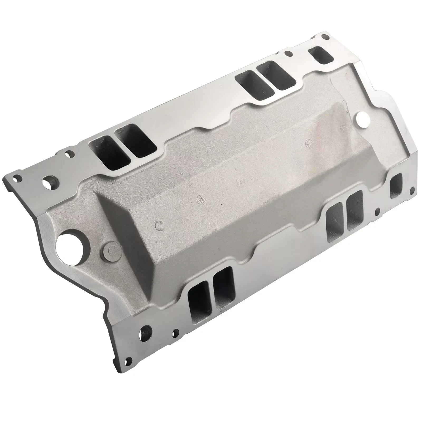 thumbnail image 2 of SBC Small Block Chevy 350/383 High Rise Intake Manifold – Satin Finish – 7000+ RPM 2 of 4