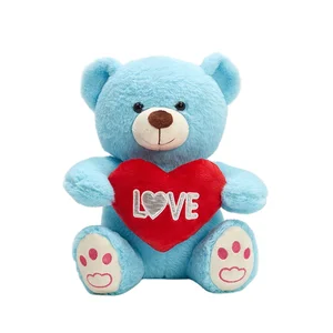 Customized Cute love Plush Toy Soft Valentine's Day Plush Teddy Bear and Mother's Day Gift
