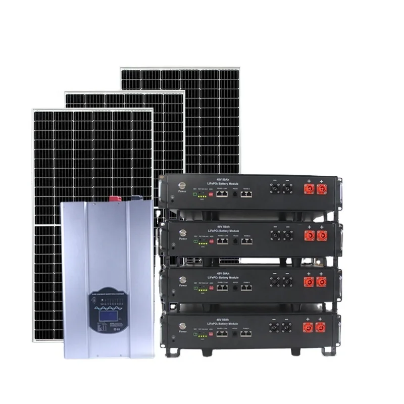 Residential Energy Storage Solar Panel System Home 48V Solar Power Systems 5kva 7.5kva 10kva with Gel Battery