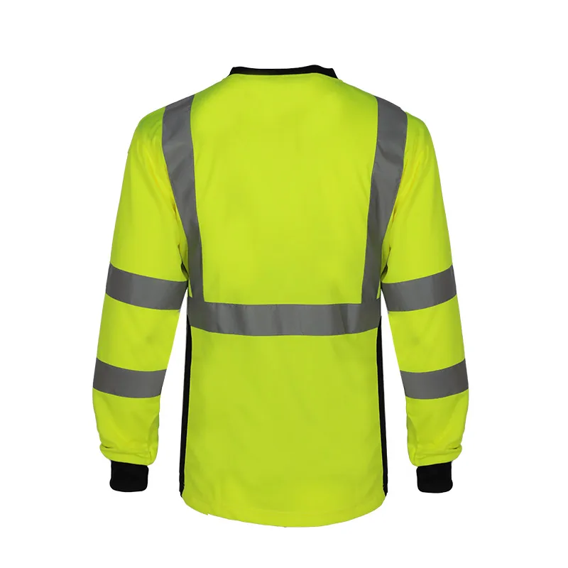 Ropa De Trabajo De Construcción De Neón Para Hombre,Camisas De Algodón De  Alta Visibilidad,Reflector Hi Vis,Logo Personalizado - Buy Algodón Con El  Trabajo Camisas,Alta Visibilidad Camisa De Trabajo,Hombres Camisas Logotipo  Personalizado Product