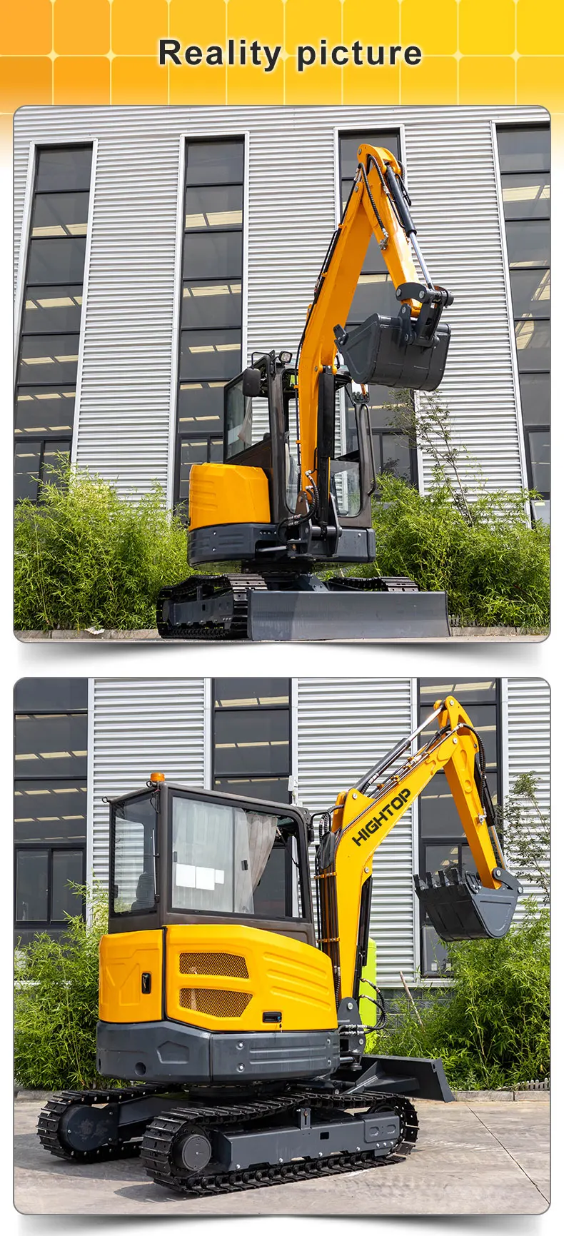 product 35 tons small excavator  with  accessories family farm garden good helpers-17