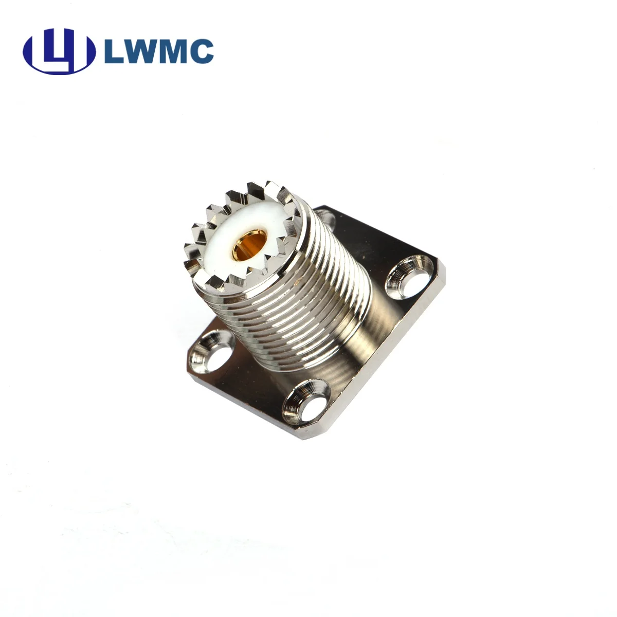 product lwmc wholesale factory selling so239 dc to 05 ghz uhf coaxial connector uhf female 4 holes flange mounted-6