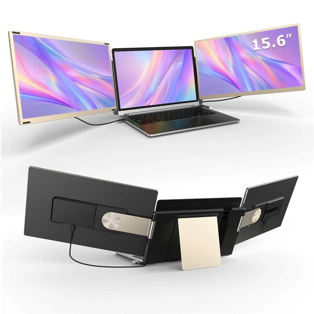 S6 Portable Triple Screen Extender - 15.6