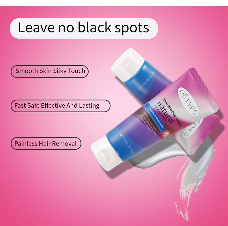 Лосьон для восстановления всего тела унисекс, Органический крем для перманентного удаления волос в подмышках