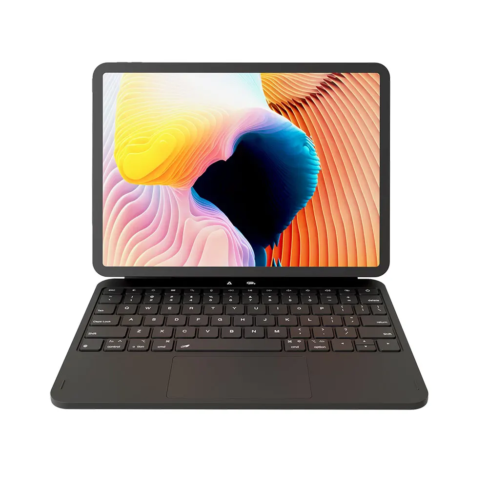 product laudtec 2nd gen 3 pin 14 key function row magic keyboard folio case customize language layout for ipad pro 13 air 11 pbk343-11