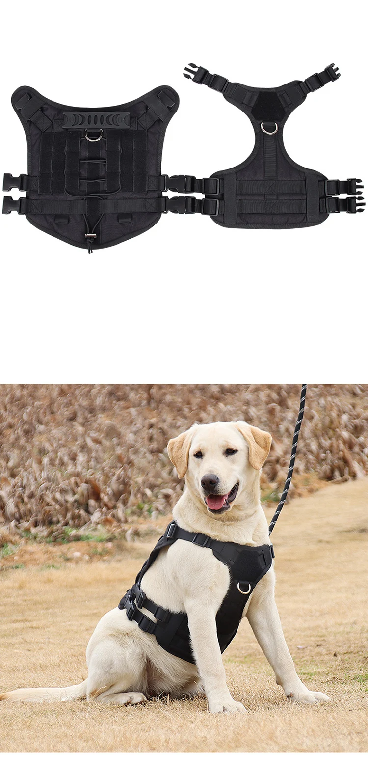Manufacturer Wholesale Solid Large Dog Harness With Bag Buy Dog
