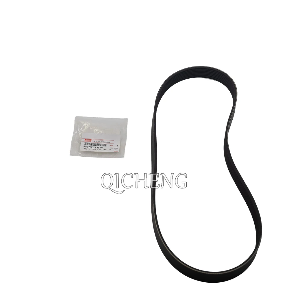 High Quality 8-97362815-0 Rubber Car Cooling Fan Belt