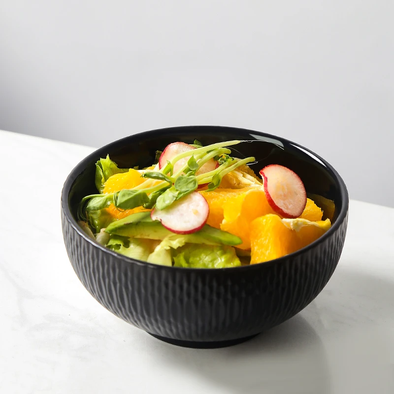 PITO HoReCa Dishwasher Safe Noodle Bowl Round Full Sizes Ramen Bowls  Chinese Porcelain - Main Image